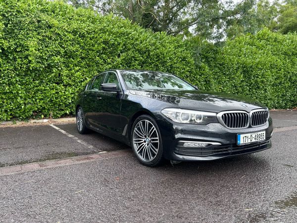 BMW 5-Series Saloon, Diesel, 2017, Black