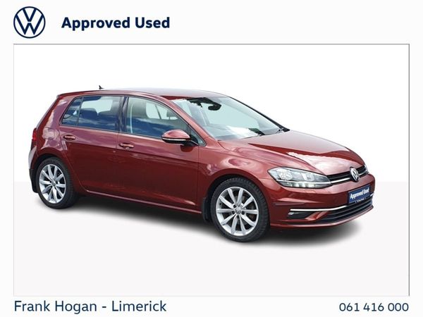 Volkswagen Golf Hatchback, Diesel, 2019, Red
