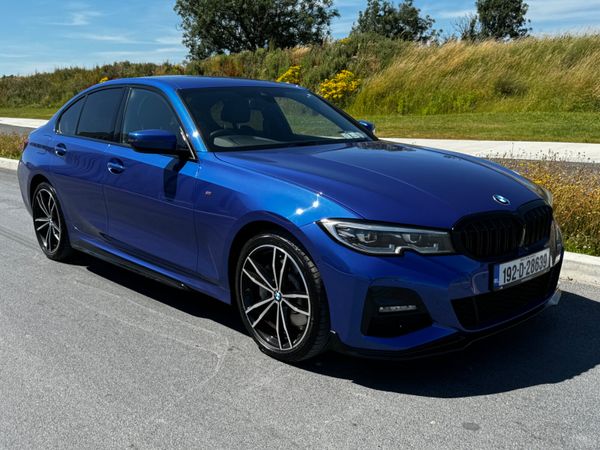 BMW 3-Series Saloon, Petrol Plug-in Hybrid, 2019, Blue