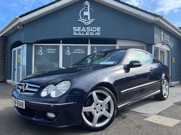 Mercedes-Benz CLK Coupe, Diesel, 2008, Blue