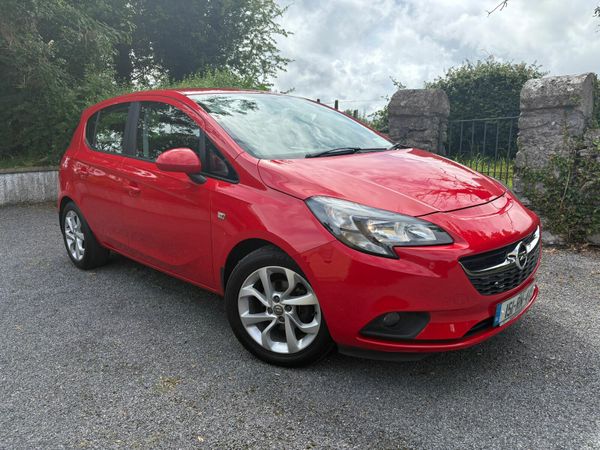 Opel Corsa Hatchback, Petrol, 2015, Red