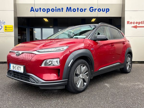 Hyundai KONA MPV, Electric, 2019, Red