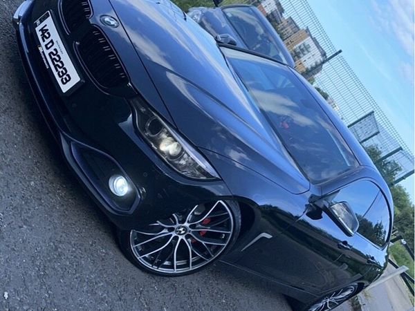 BMW 4-Series Coupe, Diesel, 2014, Black