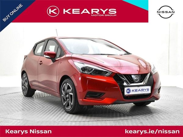 Nissan Micra Hatchback, Petrol, 2019, Red