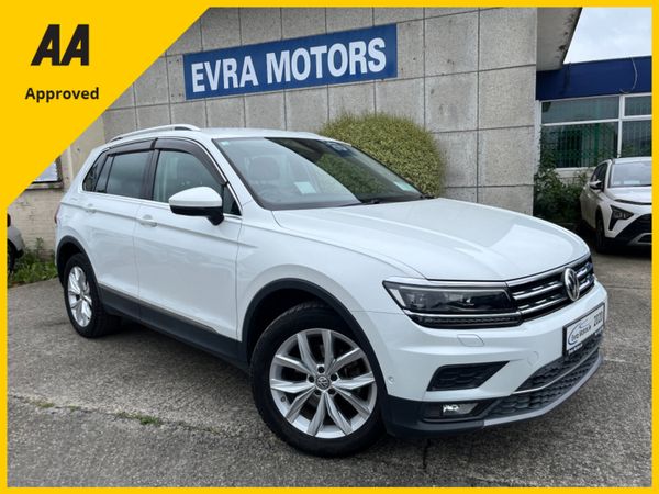 Volkswagen Tiguan SUV, Diesel, 2020, White