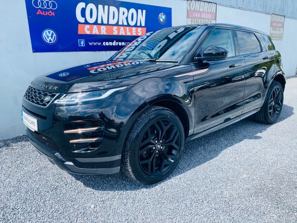 Land Rover Range Rover Evoque SUV, Petrol Hybrid, 2022, Black