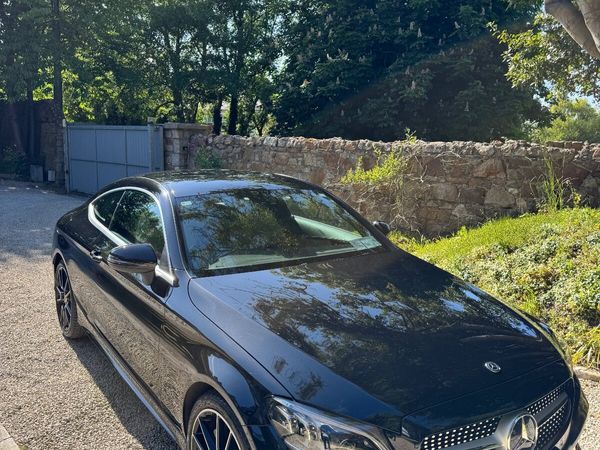 Mercedes-Benz C-Class Coupe, Petrol, 2019, Black