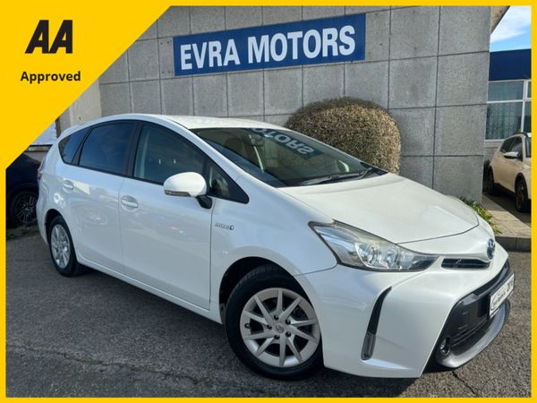 Toyota Prius MPV, Petrol Hybrid, 2016, White