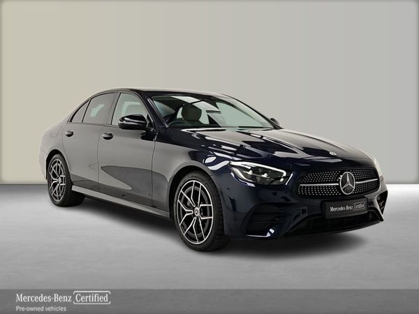 Mercedes-Benz E-Class Saloon, Diesel Plug-in Hybrid, 2022, Blue