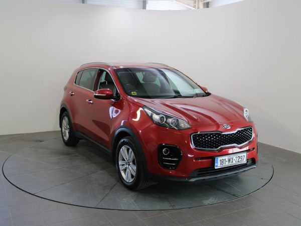 Kia Sportage SUV, Diesel, 2018, Red