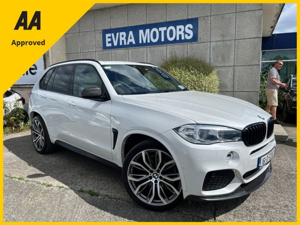 BMW X5 SUV, Petrol Plug-in Hybrid, 2016, White