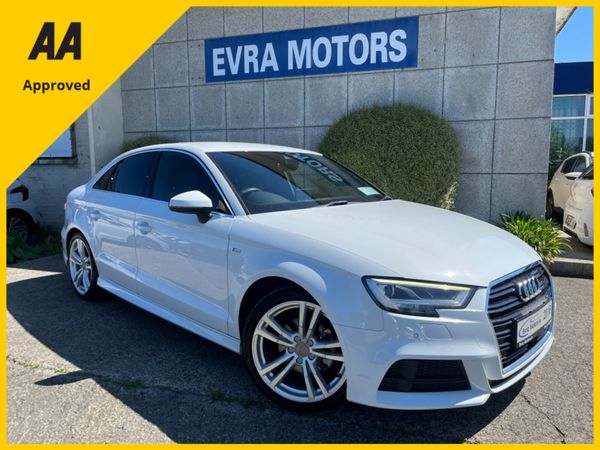 Audi A3 Saloon, Petrol, 2018, White