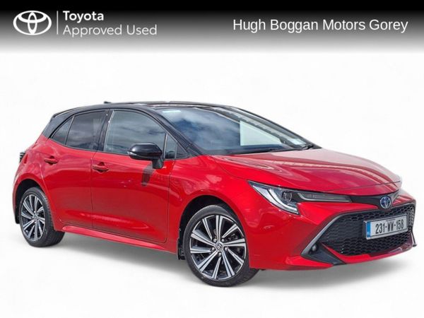 Toyota Corolla Hatchback, Petrol Hybrid, 2023, Red
