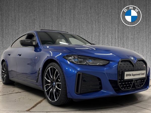 BMW i4 Coupe, Electric, 2024, Blue