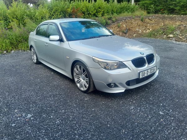 BMW 5-Series Saloon, Diesel, 2008, Silver