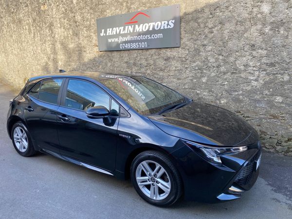 Toyota Corolla Hatchback, Petrol Hybrid, 2021, Black