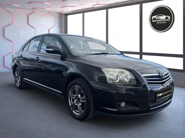 Toyota Avensis Hatchback, Petrol, 2008, Black