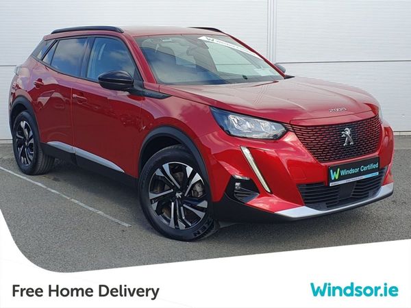 Peugeot 2008 MPV, Electric, 2022, Red