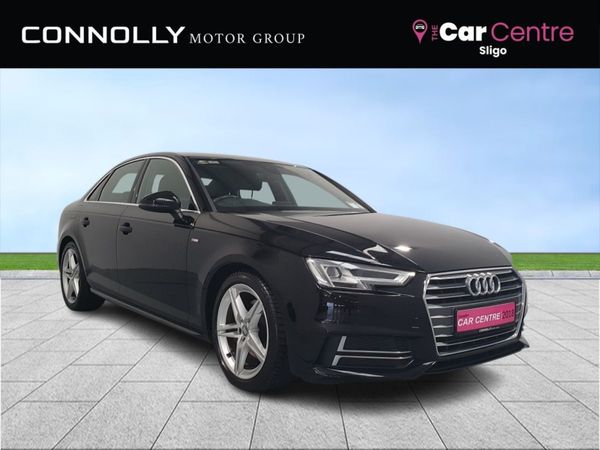 Audi A4 Saloon, Petrol, 2018, Black