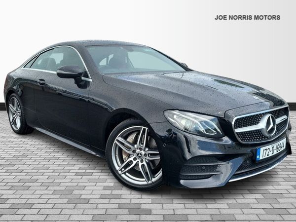 Mercedes-Benz E-Class Coupe, Diesel, 2017, Black