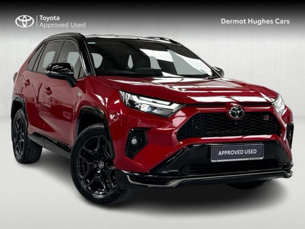 Toyota RAV4 Estate, Petrol Plug-in Hybrid, 2023, Red