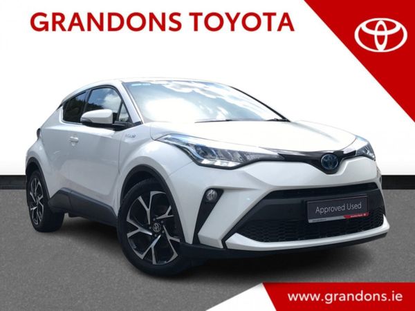 Toyota C-HR SUV, Petrol Hybrid, 2021, White