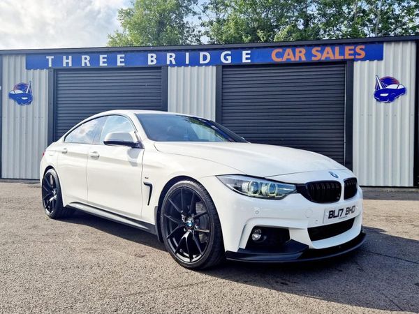 BMW 4-Series Hatchback, Diesel, 2017, White