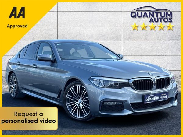 BMW 5-Series Saloon, Diesel, 2018, Grey