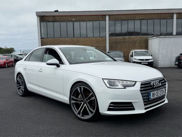 Audi A4 Saloon, Diesel, 2018, White