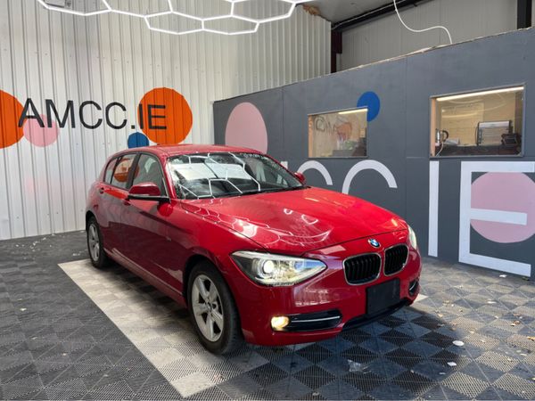 BMW 1-Series Hatchback, Petrol, 2015, Red