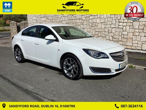 Opel Insignia Hatchback, Diesel, 2015, White