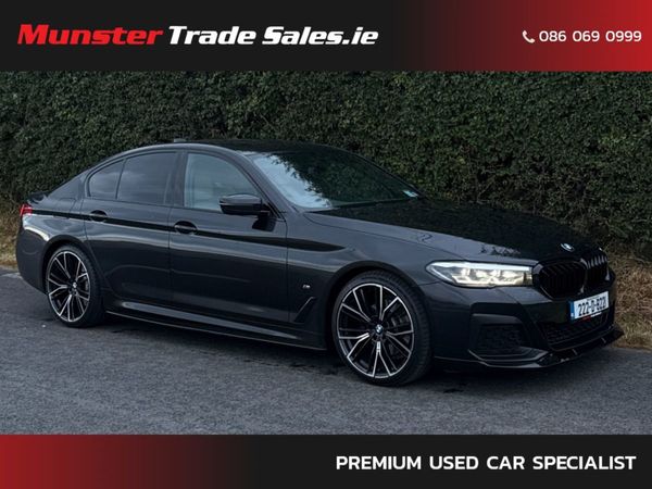 BMW 5-Series Saloon, Diesel, 2022, Black