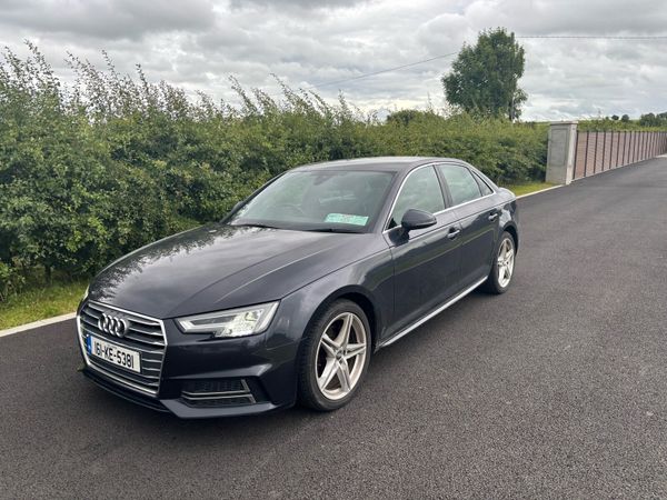 Audi A4 Saloon, Diesel, 2016, Blue