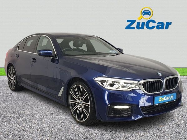 BMW 5-Series Saloon, Petrol Plug-in Hybrid, 2020, Blue