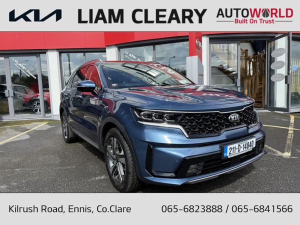 Kia Sorento MPV, Petrol Plug-in Hybrid, 2021, Blue