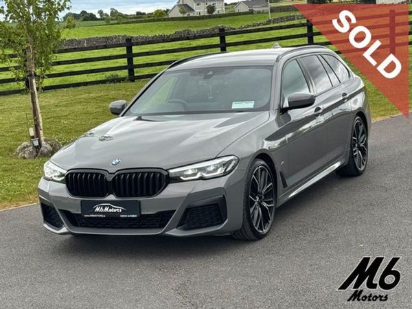 BMW 5-Series Estate, Diesel, 2022, Grey