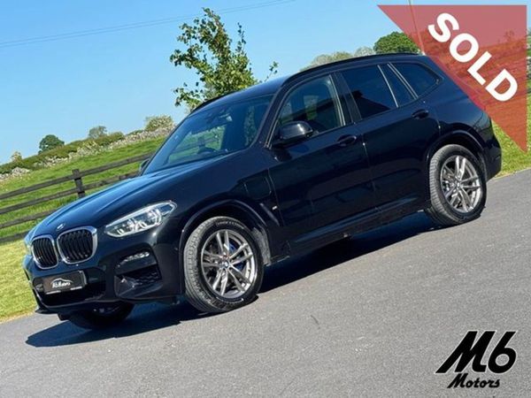BMW X3 Estate, Hybrid, 2021, Black