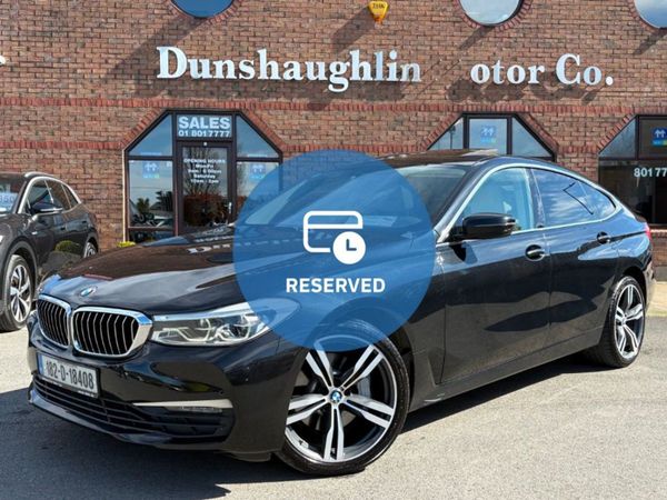 BMW 6-Series Hatchback, Diesel, 2018, Black