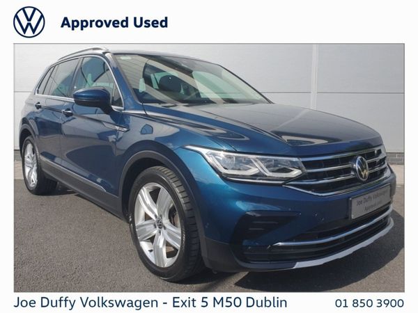 Volkswagen Tiguan SUV, Diesel, 2021, Blue