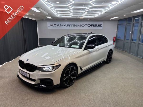 BMW 5-Series Saloon, Diesel, 2019, White
