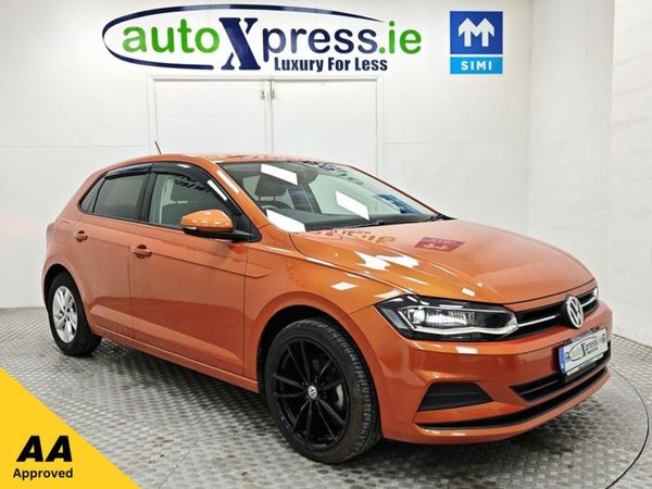 Volkswagen Polo Hatchback, Petrol, 2020, Orange
