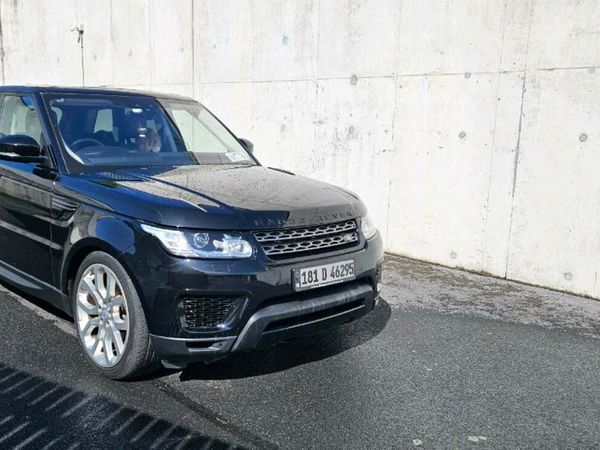 Land Rover Range Rover Sport SUV, Diesel, 2018, Black
