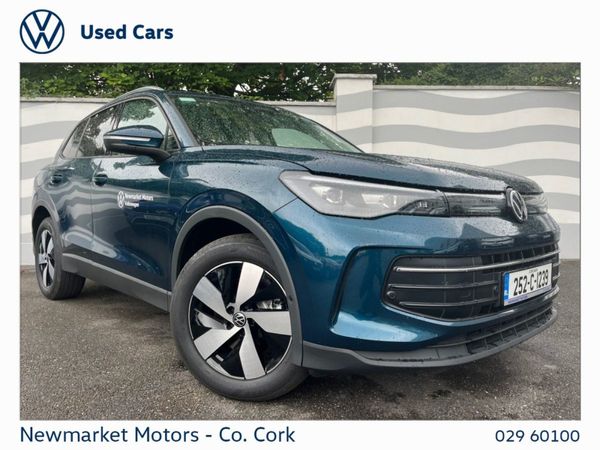 Volkswagen Tiguan SUV, Diesel, 2025, Blue