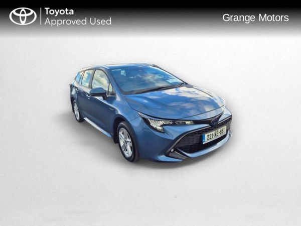 Toyota Corolla Estate, Petrol Hybrid, 2022, Blue