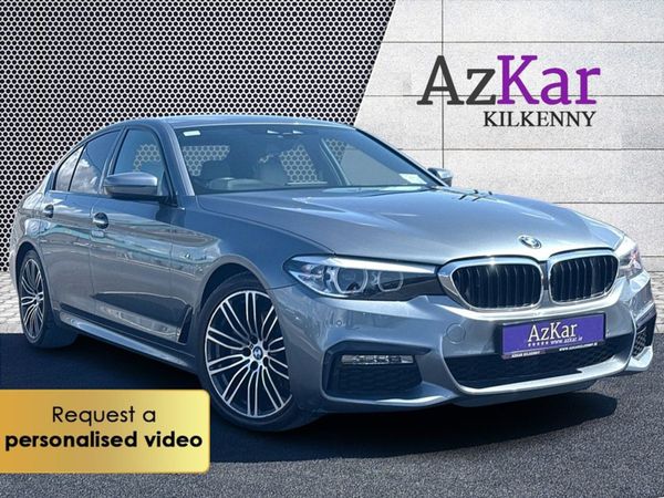 BMW 5-Series Saloon, Diesel, 2018, Grey