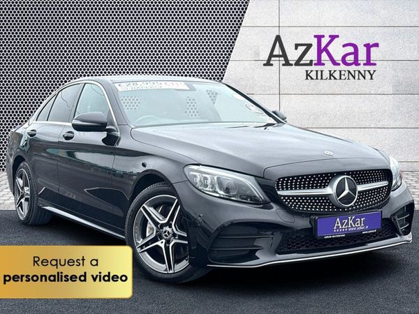 Mercedes-Benz C-Class Saloon, Diesel Plug-in Hybrid, 2020, Black