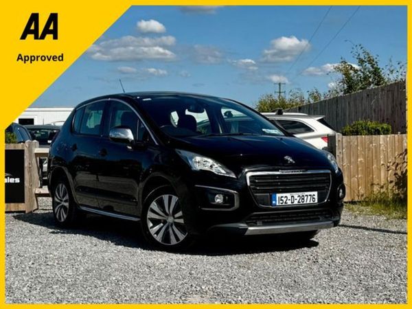 Peugeot 3008 Hatchback, Diesel, 2015, Black