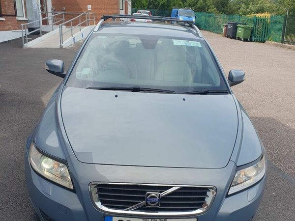 Volvo V50 Estate, Ethanol Petrol, 2008, Blue