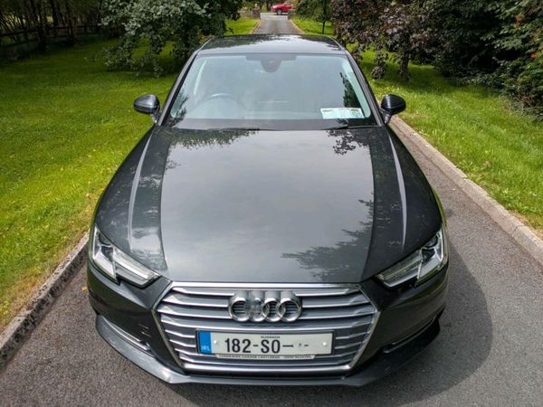 Audi A4 Saloon, Diesel, 2018, Grey