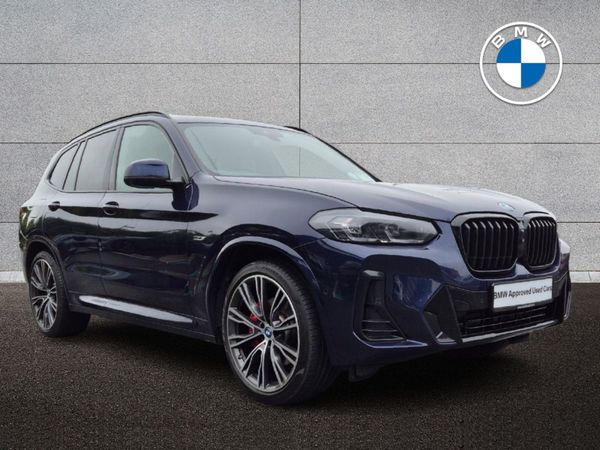 BMW X3 SUV, Petrol Plug-in Hybrid, 2022, Blue